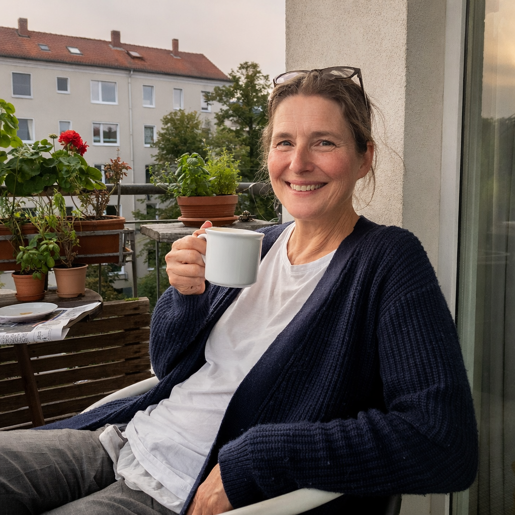 Foto von Sabine K., 54, kaufte Stillpoint für ihren Mann
